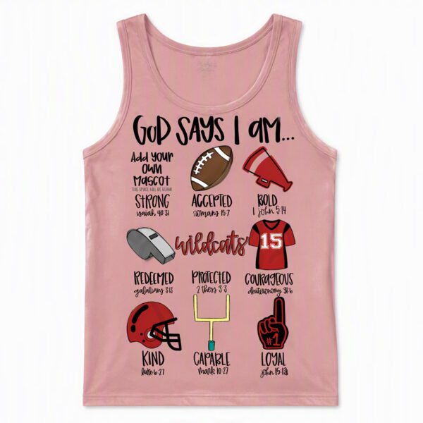 2508260029-Football Faith & Spirit Graphic Apparel Tank Top Football Faith & Spirit Tank Top