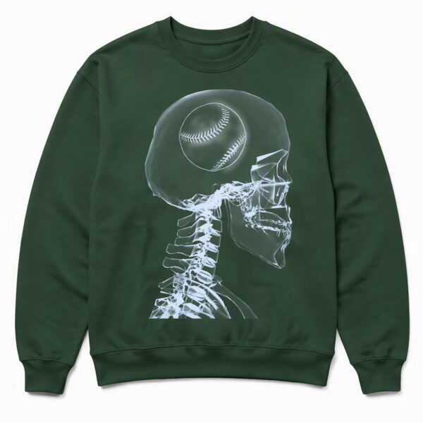 X-Ray Baseball Skull Sweatshirt