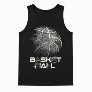 Distressed Basketball Tank Top