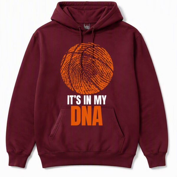 2508260040-Basketball DNA Graphic Apparel Hoodie Basketball DNA Hoodie