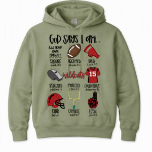 2508260049-Football Faith & Spirit Graphic Apparel Hoodie Football Faith & Spirit Hoodie